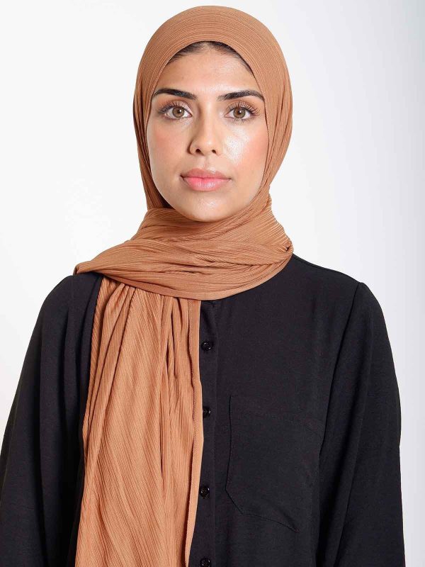 Jersey Ribbed Hijab - Image 5