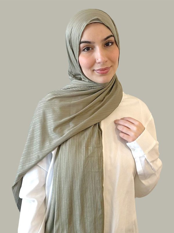 Jersey Ribbed Hijab - Image 3