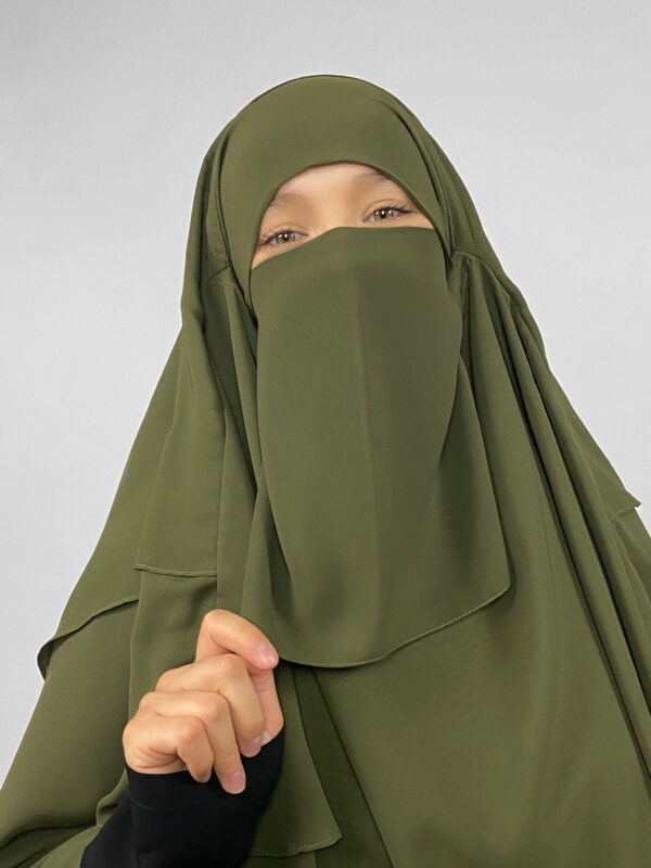 Premium Half Niqab